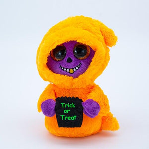 Planet Gates 15cm / Chocolate Color Ty 6''15cm Big Eyes Halloween Series Animal Dark Bat Cat Spider Soft Stuffed Plush Dolls Holiday Decoration Toys Kids Gift