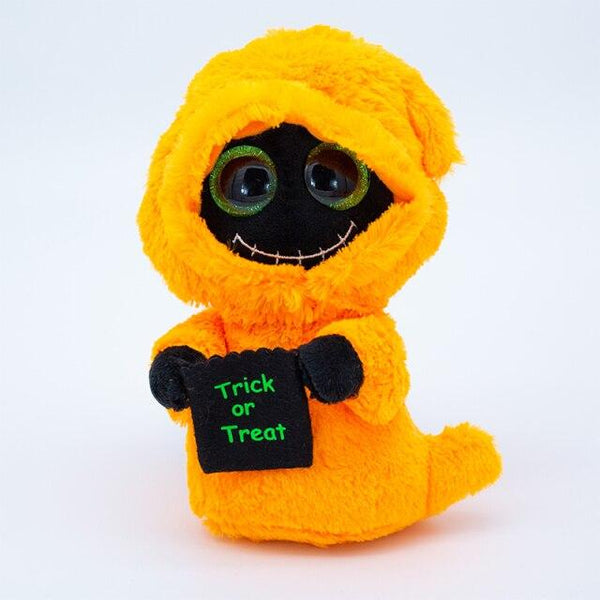 Planet Gates 15cm / Chocolate Ty 6''15cm Big Eyes Halloween Series Animal Dark Bat Cat Spider Soft Stuffed Plush Dolls Holiday Decoration Toys Kids Gift