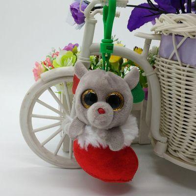 Planet Gates 15cm / Coffee Ty 6''15cm Big Eyes Halloween Series Animal Dark Bat Cat Spider Soft Stuffed Plush Dolls Holiday Decoration Toys Kids Gift