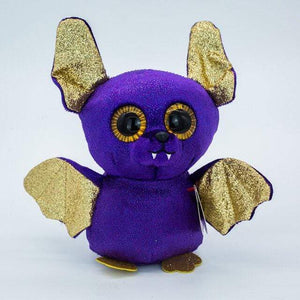 Planet Gates 15cm / Dark Khaki Ty 6''15cm Big Eyes Halloween Series Animal Dark Bat Cat Spider Soft Stuffed Plush Dolls Holiday Decoration Toys Kids Gift