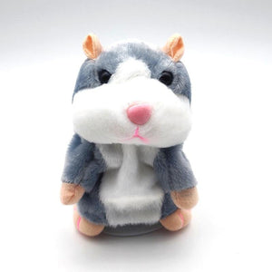 15cm Talking Hamster Mouse Pet Plush Toy Hot Cute Speak Talking Sound Record Hamster Educational Toy for Children Gifts