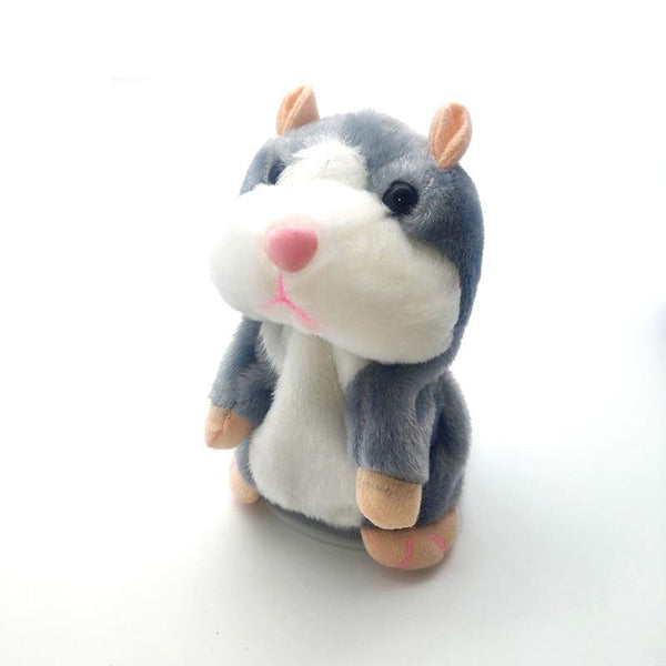 15cm Talking Hamster Mouse Pet Plush Toy Hot Cute Speak Talking Sound Record Hamster Educational Toy for Children Gifts