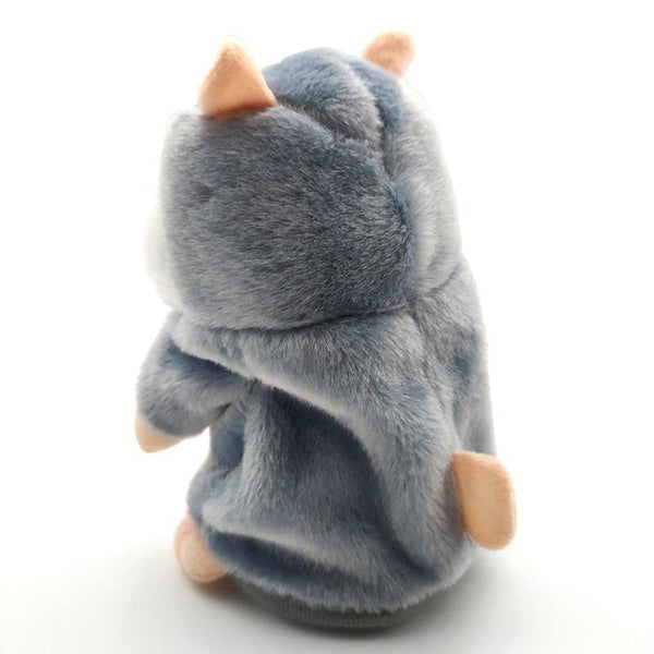 15cm Talking Hamster Mouse Pet Plush Toy Hot Cute Speak Talking Sound Record Hamster Educational Toy for Children Gifts