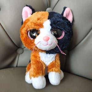 Planet Gates 15cm / violet Ty 6''15cm Big Eyes Halloween Series Animal Dark Bat Cat Spider Soft Stuffed Plush Dolls Holiday Decoration Toys Kids Gift