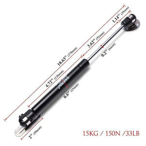 4PCS  10-15KG Furniture Gas Spring Hinges Kitchen Cupboard Cabinet Hydraulic Hinge Door Strut Lid Support Box Hardware