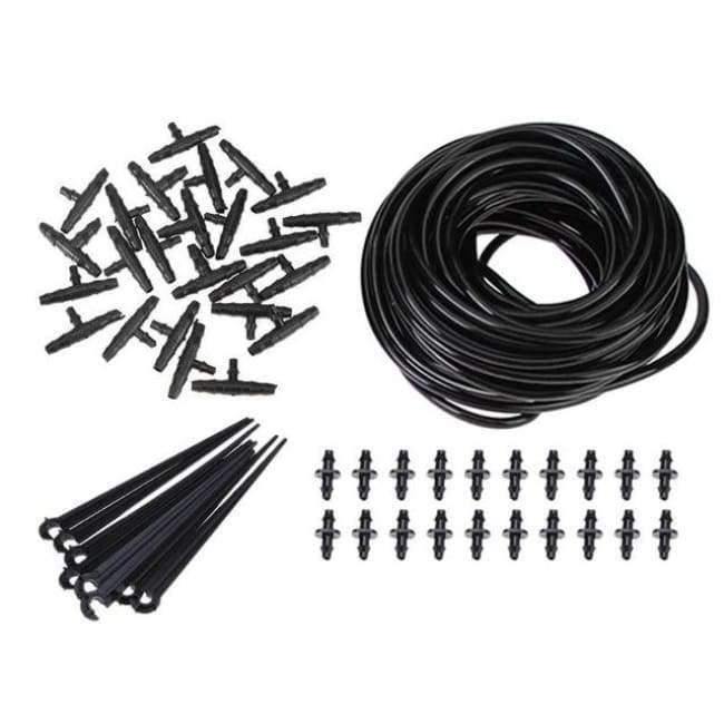 Planet Gates 5/10/15/20/40M PVC Hose Automatic Watering Systems Fittings Set 4/7 mm Garden Watering Drip Pipe Greenhouses Supplies