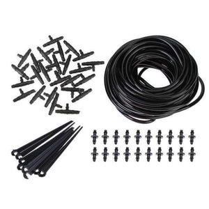 Planet Gates 15M 5/10/15/20/40M PVC Hose Automatic Watering Systems Fittings Set 4/7 mm Garden Watering Drip Pipe Greenhouses Supplies