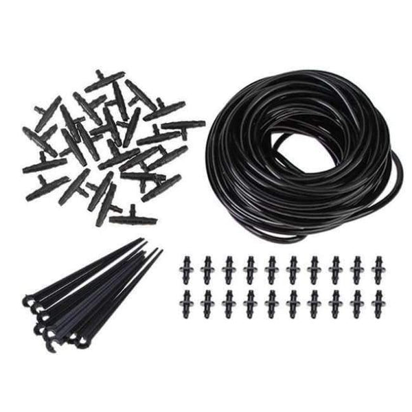 Planet Gates 15M 5/10/15/20/40M PVC Hose Automatic Watering Systems Fittings Set 4/7 mm Garden Watering Drip Pipe Greenhouses Supplies