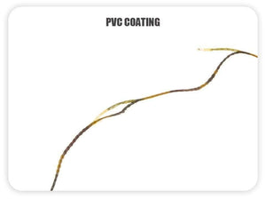Planet Gates 15m Carp fishing line Coated Hook Link 15LB 25LB 35LB