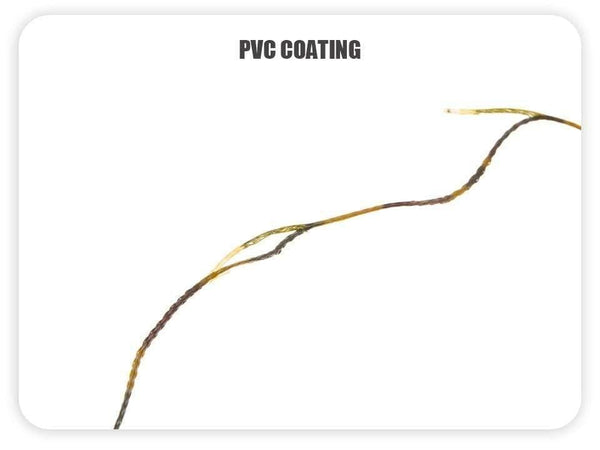 Planet Gates 15m Carp fishing line Coated Hook Link 15LB 25LB 35LB