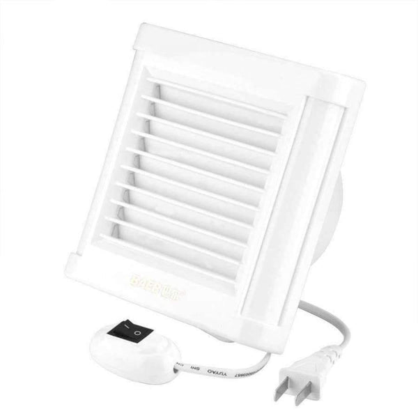 Planet Gates 15W 220V Wall Mounted Exhaust Fan Low Noise Home Bathroom Kitchen Window Exhaust Fan Garage Air Vent Ventilation
