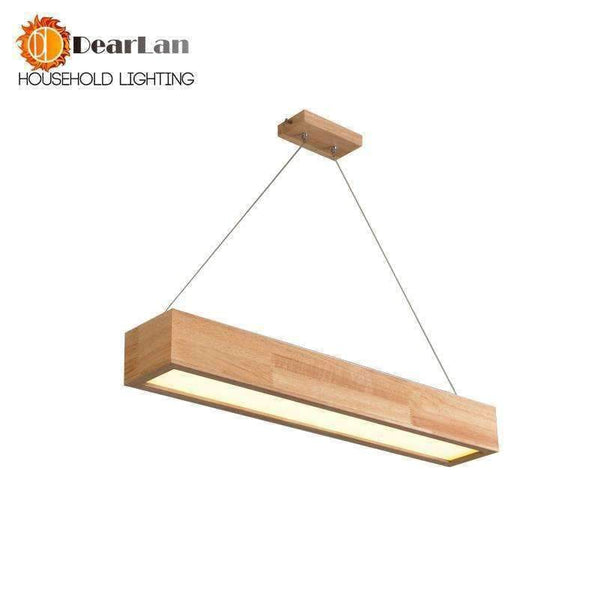Planet Gates 15W/25W/30W LED Wooden Pendant Light With Arcrylic Shade,Simple Modern Style Pendant Lamp For Living Room/Sitting Room/Bedroom