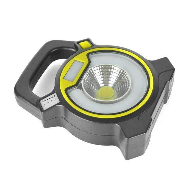 Planet Gates 15W COB LED Portable Floodlight Lantern Outdoor Waterproof 4-Mode Emergency Spotlight Lamp for Camping Hiking Tent Light