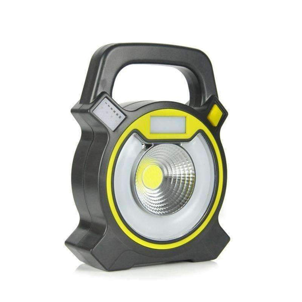 Planet Gates 15W COB LED Portable Floodlight Lantern Outdoor Waterproof 4-Mode Emergency Spotlight Lamp for Camping Hiking Tent Light