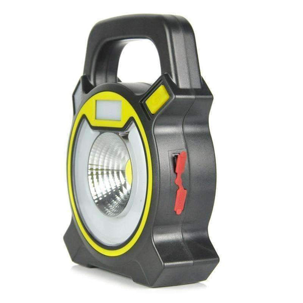Planet Gates 15W COB LED Portable Floodlight Lantern Outdoor Waterproof 4-Mode Emergency Spotlight Lamp for Camping Hiking Tent Light