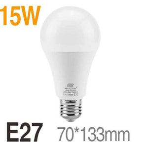 Planet Gates 15W E27 / Studená bílá [MingBen]LED žárovky E27 E14 220V žárovka Smart IC Reálný výkon 3W 5W 7W 9W 12W 15W 18W Vysoký jas Lampada LED Bombilla