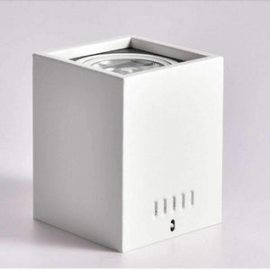 Planet Gates 15W Surface Mounted AC220V Dimmable LED Downlight COB LED Down Lights AC110V Ceiling lamp White/Black commercial lighting