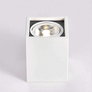 Planet Gates 15W Surface Mounted AC220V Dimmable LED Downlight COB LED Down Lights AC110V Ceiling lamp White/Black commercial lighting