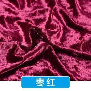 Planet Gates 16 / 50cm X 160cm Gold Velvet Diamond Luster Fabric For Dress Stretch Gentle Thin Flannel Cloth Diy Clothes Shirt Sewing Handmade Patchwork