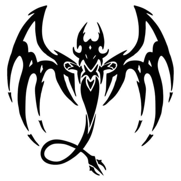 Planet Gates 16.5см*16.7см Дракон Фентъзи Забавен стикер за кола Декал за автомобил Стайлинг на кола Външни аксесоари за кола или мотоциклет