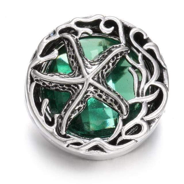 Planet Gates 6pcs/lot New Snaps Jewelry High Quality Love Heart  18mm Metal Snap Buttons DIY Charms Button Jewerly