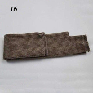 Planet Gates 16-Camel / 60cm Sparsil Women Winter Long Cashmere Gloves Solid Knitted Mittens Soft Warm Arm Guantes Female Autumn Opera 60cm Lady Glove