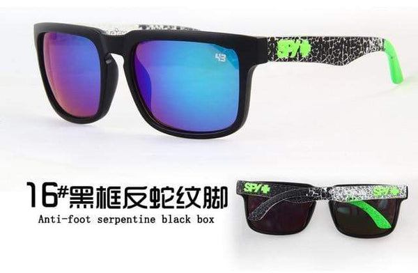 Planet Gates 16 Classic Square Colorful Sunglasses Men Women Sports Beach Travel Sun Glasses UV400 Goggles