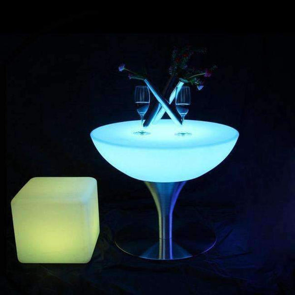 Planet Gates 16 colors Changing Lighting Led Bar Furniture Illuminous Glowing Coffee Bar Table For Indoor  SK-LF18 (D66*H58cm) 2pcs/Lot