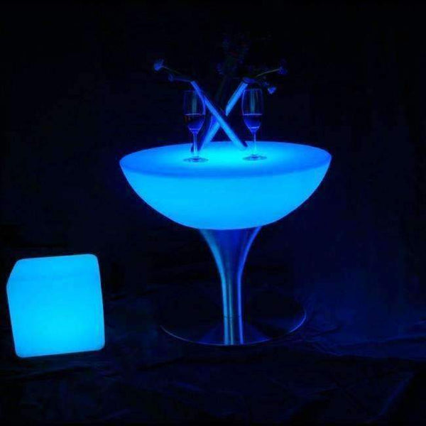 Planet Gates 16 colors Changing Lighting Led Bar Furniture Illuminous Glowing Coffee Bar Table For Indoor  SK-LF18 (D66*H58cm) 2pcs/Lot