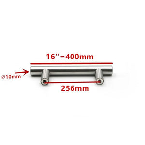 50mm-500mm Stainless Steel Kitchen Door Cabinet T Bar Handle Pull Knob Cabinet Knobs Furniture Handle Cupboard Drawer Handle