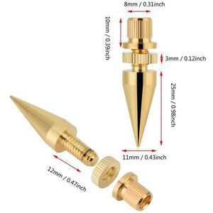 16 Pairs 6 X 36mm Copper Speaker Spike Isolation Stand + Base Pad Feet Mat Speaker Isolation Speaker Isolation Pads