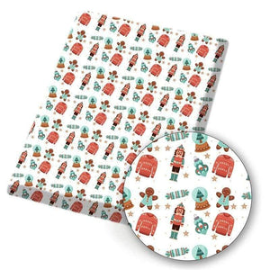 Planet Gates 16 Polyester Cotton Fabric Facial Expression Printed Fabric Sewing Home Textile Cloth Garment Bag Material 45*145cm 80g/pc