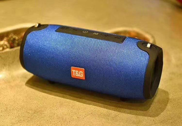 Planet Gates 16-TG125 Portable Bluetooth Speaker Outdoor Waterproof Stereo Column Wireless Speakers With Mic FM Radio MP3 Bass Sound Box Dropshipping