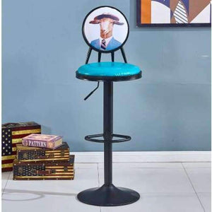 Planet Gates 16 Vintage chairs. American bar stools. Use a high - foot dining chair.