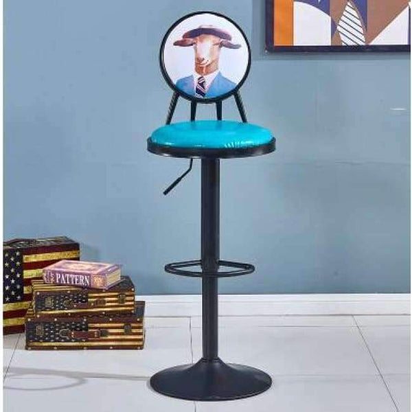 Planet Gates 16 Vintage chairs. American bar stools. Use a high - foot dining chair.