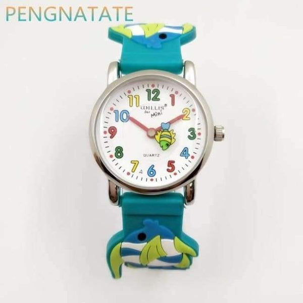 Planet Gates 16 WILLIS Моден детски водоустойчив 3D камион анимационен дизайн аналогов ръчен часовник детски часовник детски кварцови ръчни часовници PENGNATATE