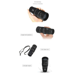 Planet Gates 16 x 52 Dual Focus Monocular Spotting Telescope Zoom Optic Lens Binoculars Coating Lenses Hunting Optic Scope