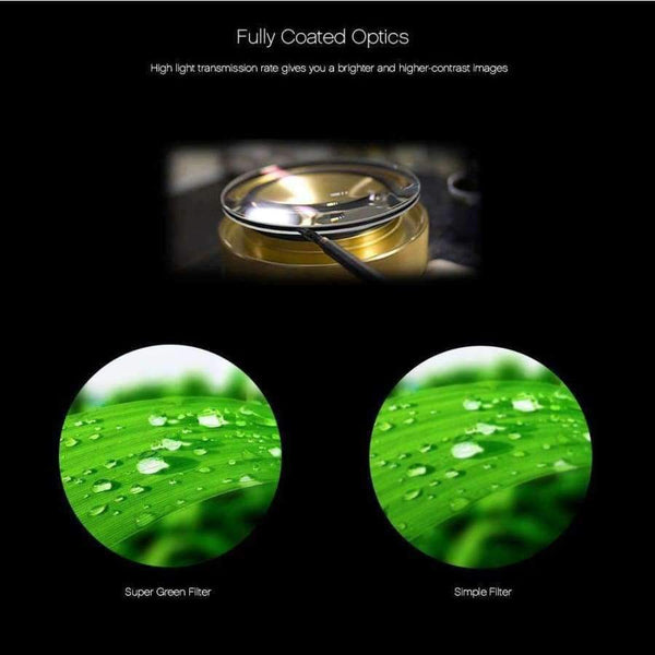 Planet Gates 16 x 52 Dual Focus Monocular Spotting Telescope Zoom Optic Lens Binoculars Coating Lenses Hunting Optic Scope