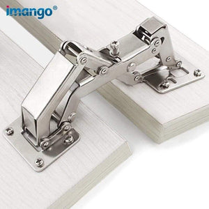 160 165 170 Degree Hinge for Corner Cabinet Door,Kitchen Thick Door Hinges Angle Can Adjusted 130-170 Degrees No Need Hole Hinge