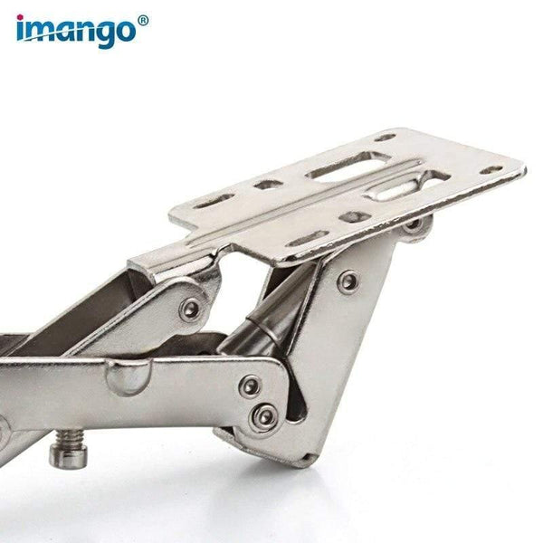 160 165 170 Degree Hinge for Corner Cabinet Door,Kitchen Thick Door Hinges Angle Can Adjusted 130-170 Degrees No Need Hole Hinge