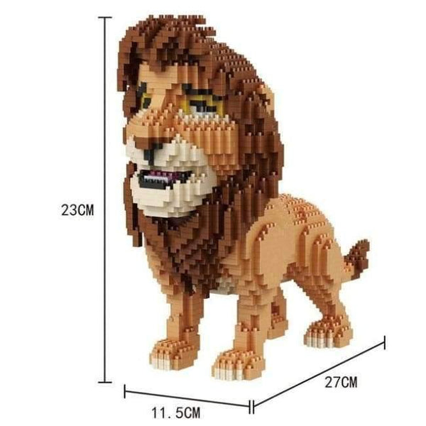 Planet Gates 16029 Diamond Blocks Cute Dog Model  Plastic Building Toy Big size schnauzer Figures Brinquedos for Children Toys Lovely Gifts