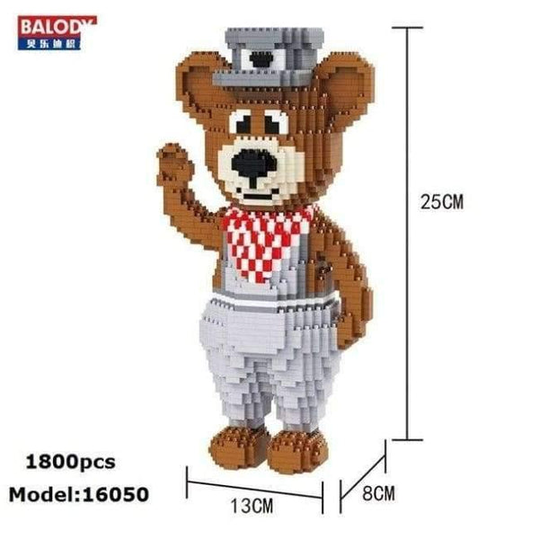 Planet Gates 16050 Diamond Blocks Cute Dog Model  Plastic Building Toy Big size schnauzer Figures Brinquedos for Children Toys Lovely Gifts