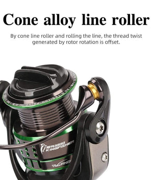 Planet Gates 162g Ultralight Spinning Fishing Reel Kingfisher 800 1000 1500S 1500 Profession Bait Finesse System Trout Ajing Wheel