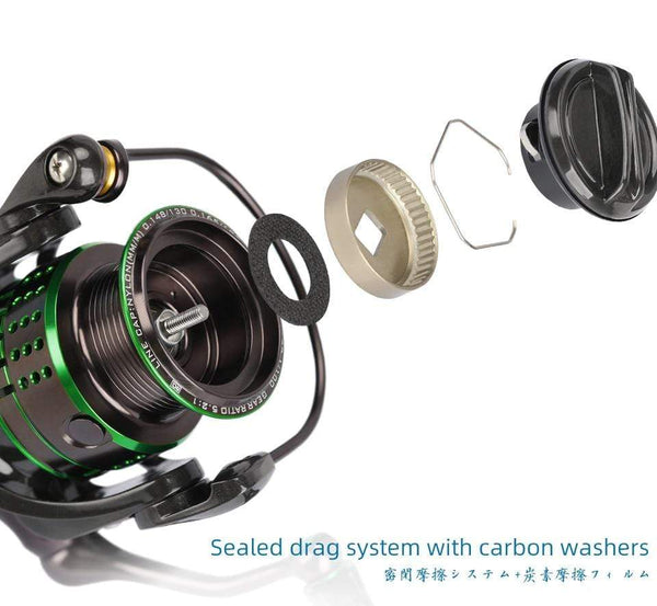 Planet Gates 162g Ultralight Spinning Fishing Reel Kingfisher 800 1000 1500S 1500 Profession Bait Finesse System Trout Ajing Wheel