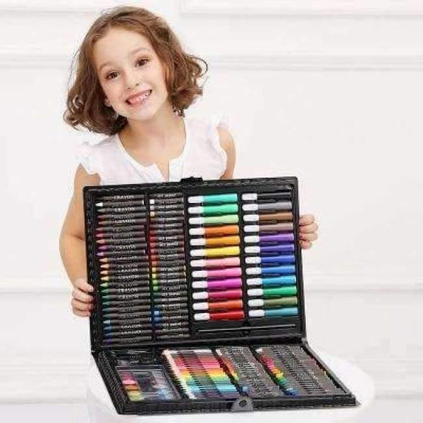 Planet Gates 168 pcs 1 168/288pcs Art Set Painting Watercolor Drawing Tools Art Marker Brush Pen Supplies Kids For Gift Box Office Stationery