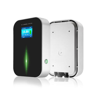 Planet Gates 16A 1Phase EVSE Wallbox EV Charger Electric Vehicle Charging Station with Type 2 Cable IEC 62196-2 for Audi MINI Cooper Smart