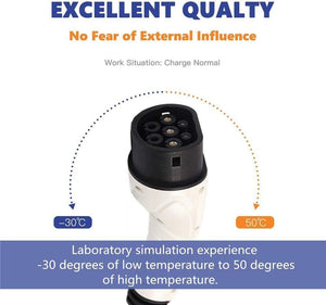 Planet Gates 16A Type 2 Portable EV Charger Adapter IEC62196 Convertor EVSE Home Electric Vehicle Car Charging Station Single Phase 220V-250V