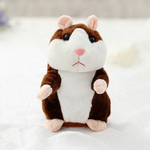 Planet Gates 16cm Lovely Talking Hamster Speak Talk Sound Record Repeat Stuffed Plush Animal Kawaii Hamster Toys