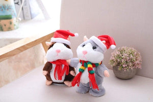 Planet Gates 16cm Lovely Talking Hamster Speak Talk Sound Record Repeat Stuffed Plush Animal Kawaii Hamster Toys