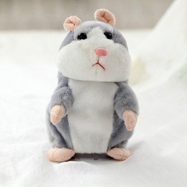 Planet Gates 16cm Lovely Talking Hamster Speak Talk Sound Record Repeat Stuffed Plush Animal Kawaii Hamster Toys